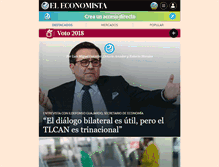 Tablet Screenshot of eleconomista.com.mx